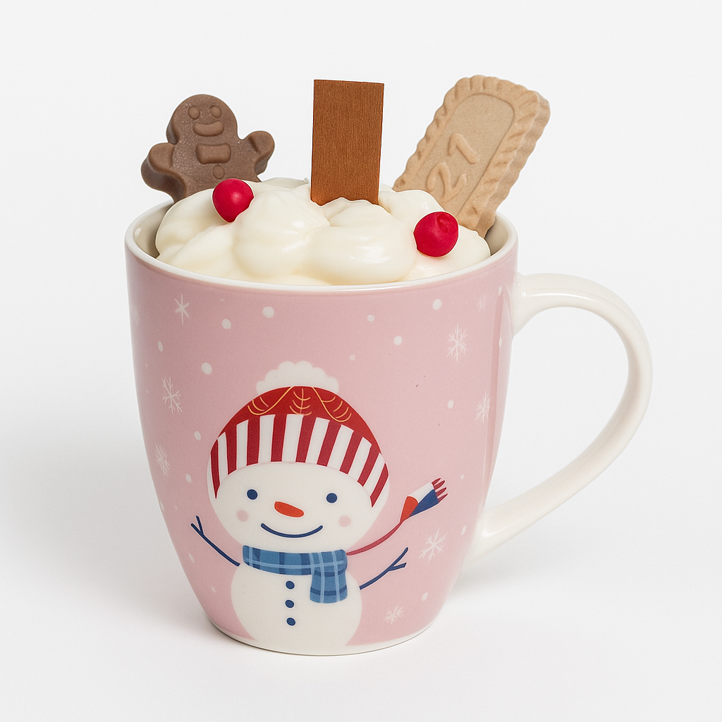 Taza galleta de jengibre