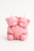 Pareja de osos y rosas